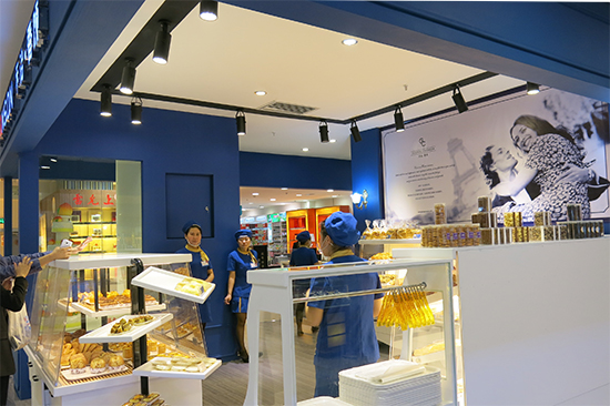 乔治香颂  面包连锁品牌设计  餐饮面包空间设计
